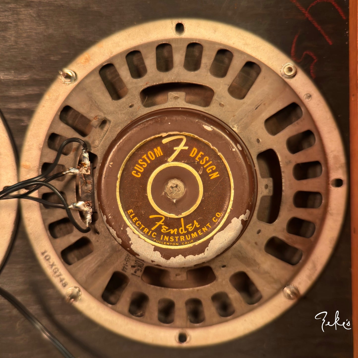 1961 Fender Super 6G4-A (original export Power/Output transformers included)