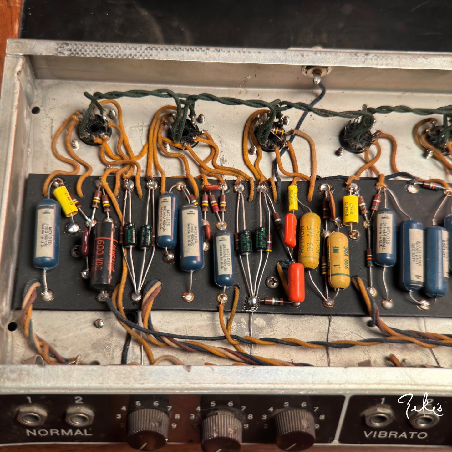 1961 Fender Super 6G4-A (original export Power/Output transformers included)