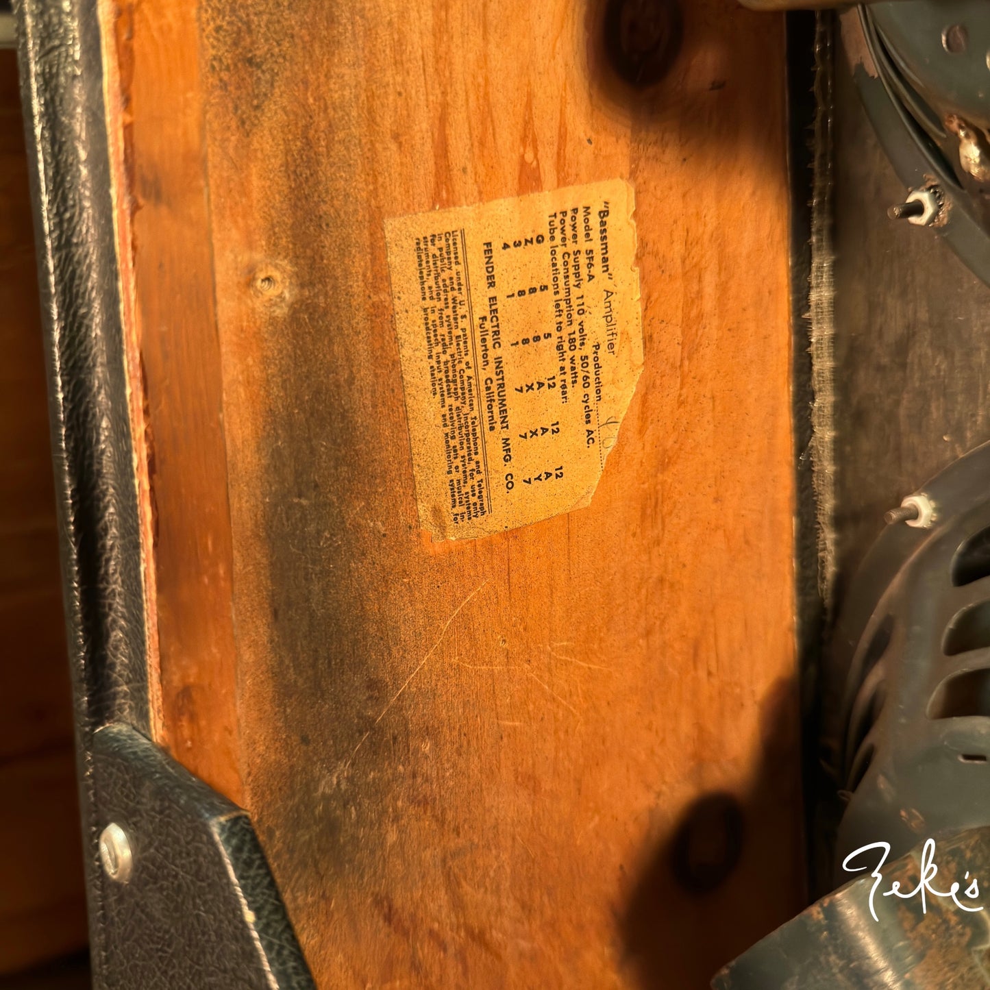 1960 Fender Bassman 5F6-A