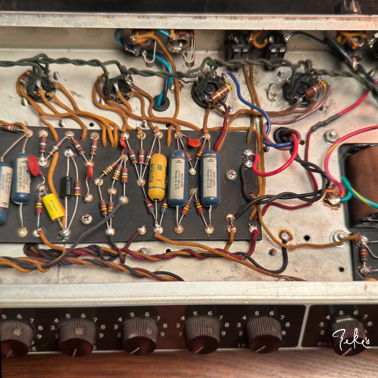1961 Fender Super 6G4-A (original export Power/Output transformers included)
