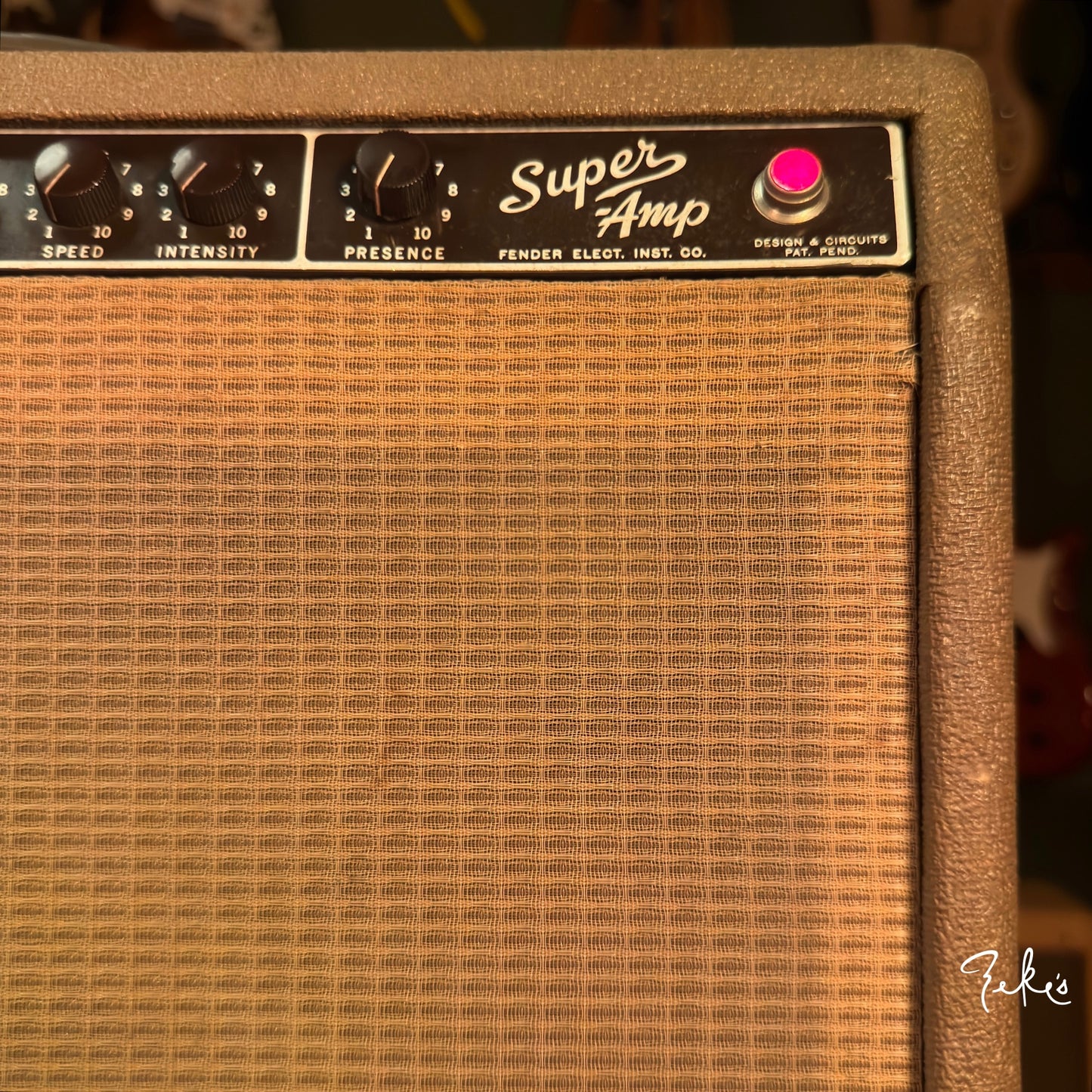 1961 Fender Super 6G4-A (original export Power/Output transformers included)