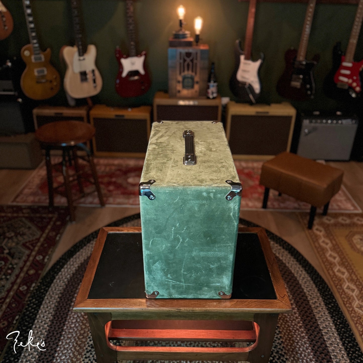 Stringdriver 1x12 EV Ported Cabinet Green Suede