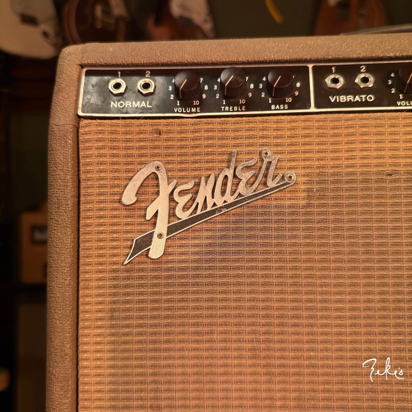 1961 Fender Super 6G4-A (original export Power/Output transformers included)