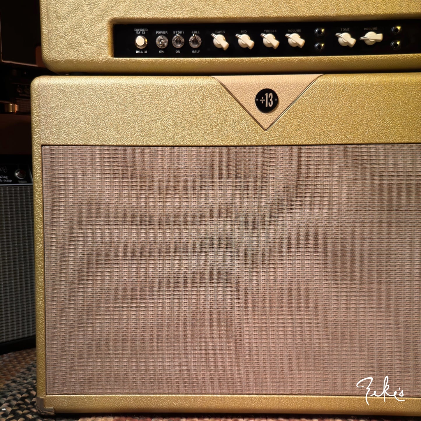 2005 Divided by 13 RSA 31 w/2x12 Cabinet in Gold