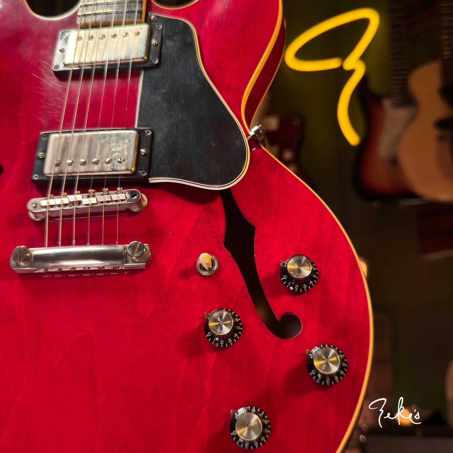 2016 Gibson Memphis '63 Block VOS ES-335 TDC Block VOS Historic Cherry