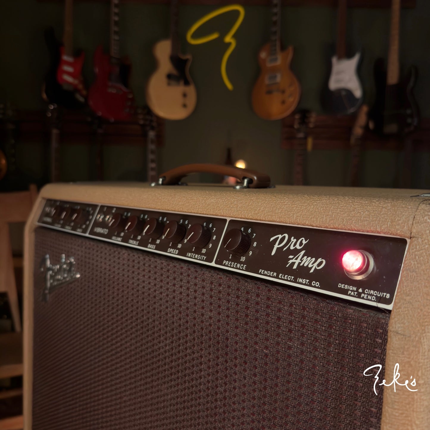 1961 Fender Pro-Amp 6G5-A Vintage Jensen P15N