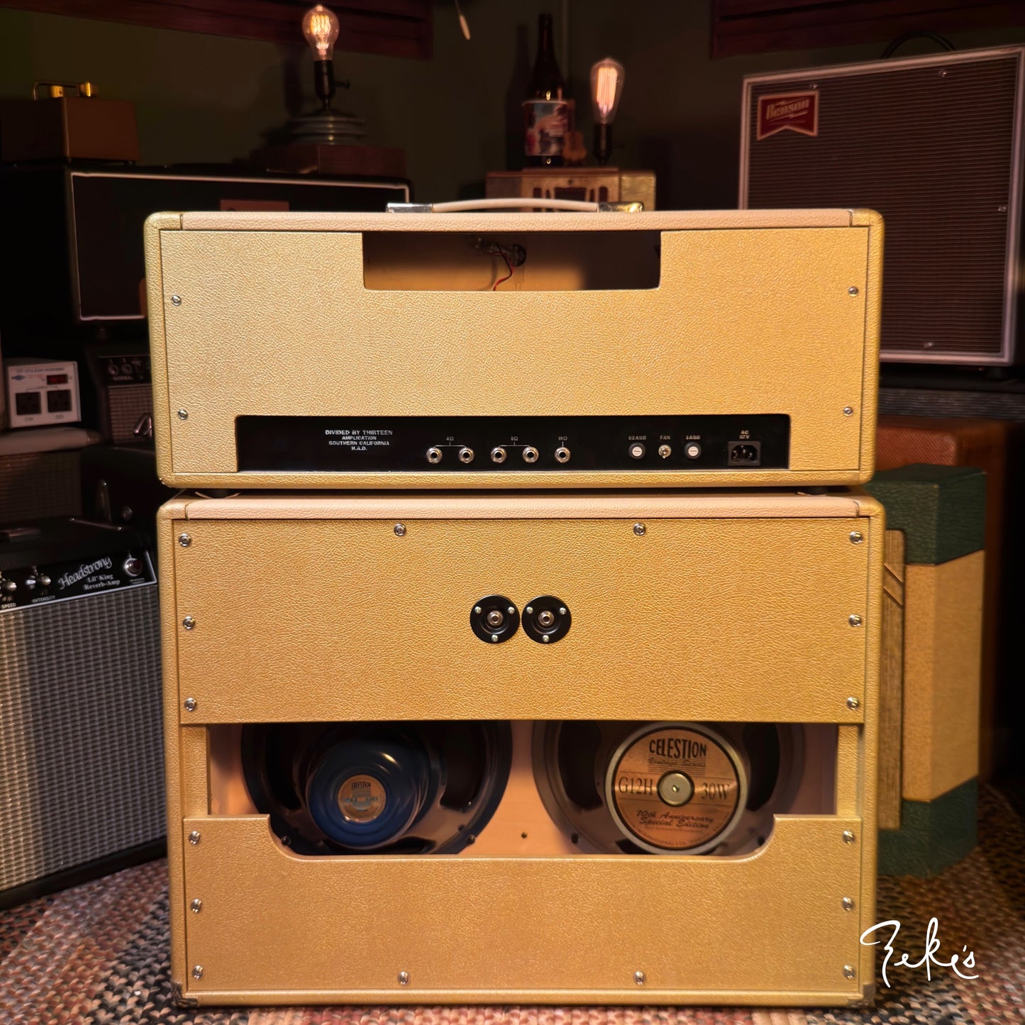 2005 Divided by 13 RSA 31 w/2x12 Cabinet in Gold