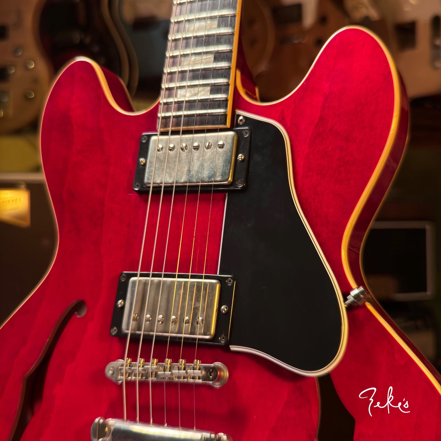 2016 Gibson Memphis '63 Block VOS ES-335 TDC Block VOS Historic Cherry