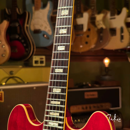 2016 Gibson Memphis '63 Block VOS ES-335 TDC Block VOS Historic Cherry