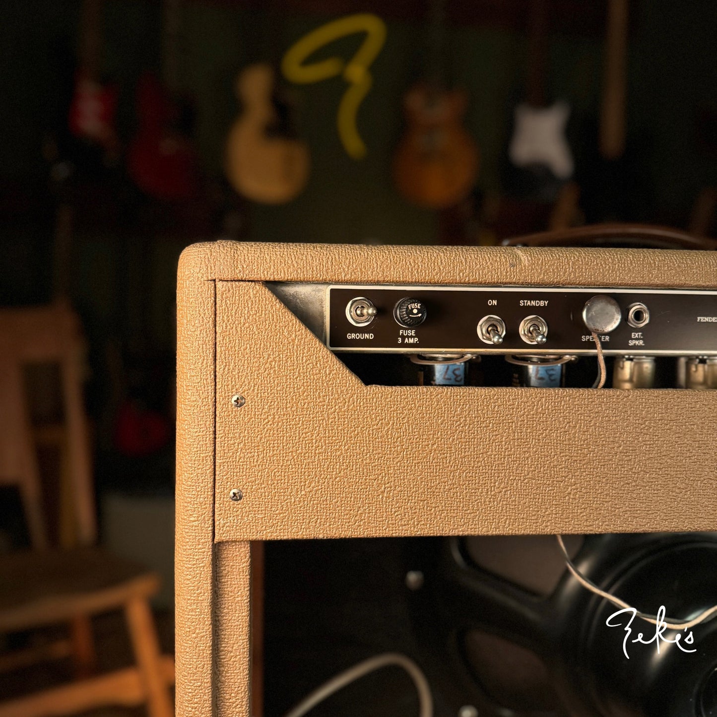 1961 Fender Pro-Amp 6G5-A Vintage Jensen P15N