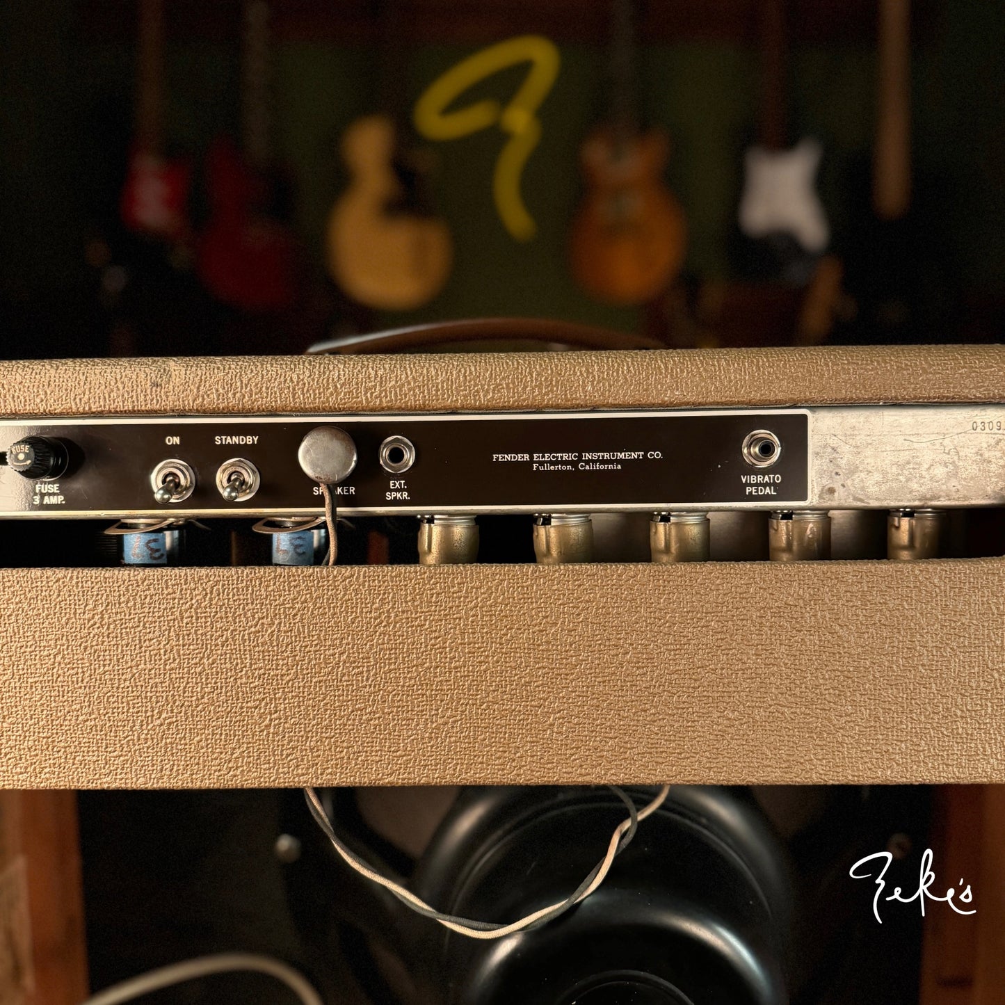 1961 Fender Pro-Amp 6G5-A Vintage Jensen P15N