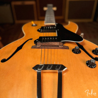 1988 Gibson ES 175D Antique Natural "Kirk Fletcher" w/Upgrades