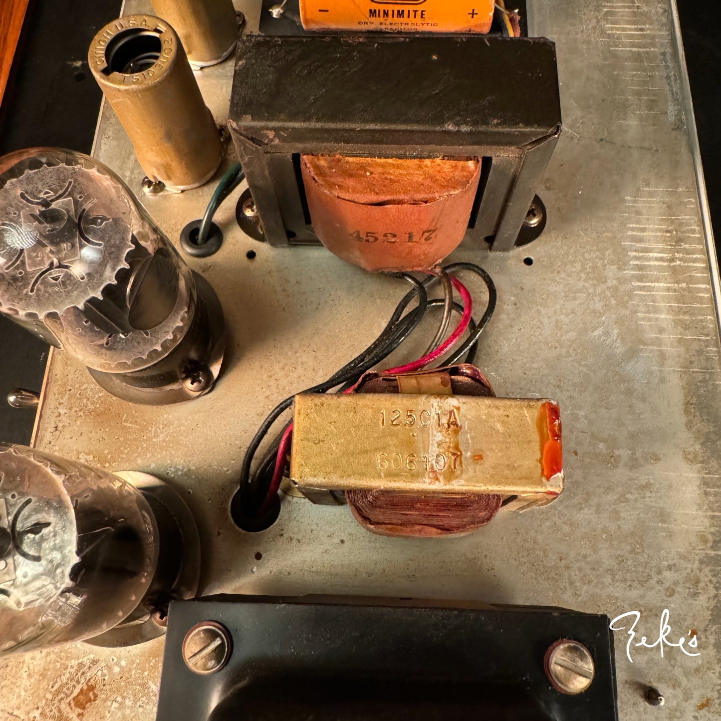 1961 Fender Pro-Amp 6G5-A Vintage Jensen P15N