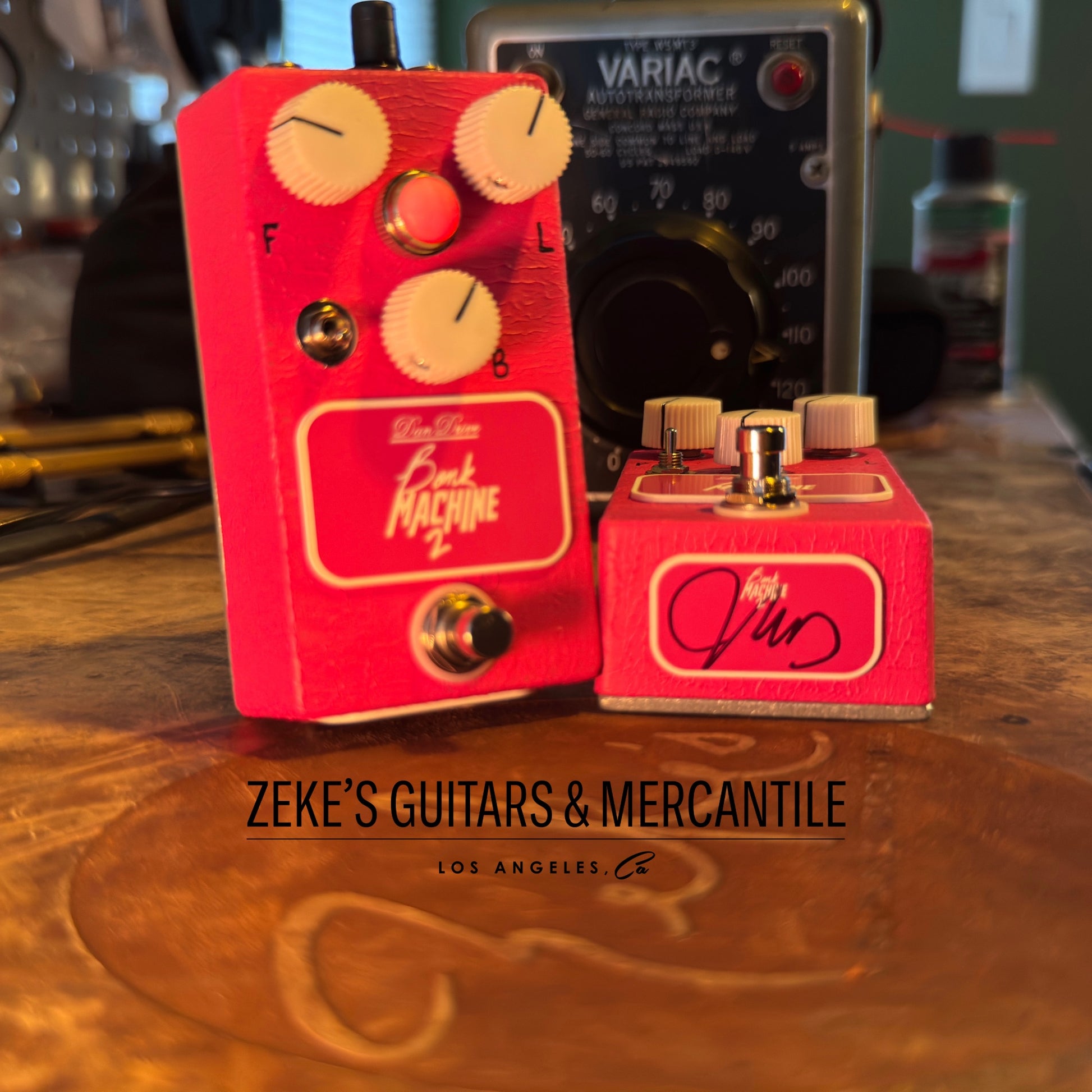 bonk machine pedal DanDrive Bonk Los Angeles V2 Joey Landreth Zonk fuzz sputter smooth dan drive