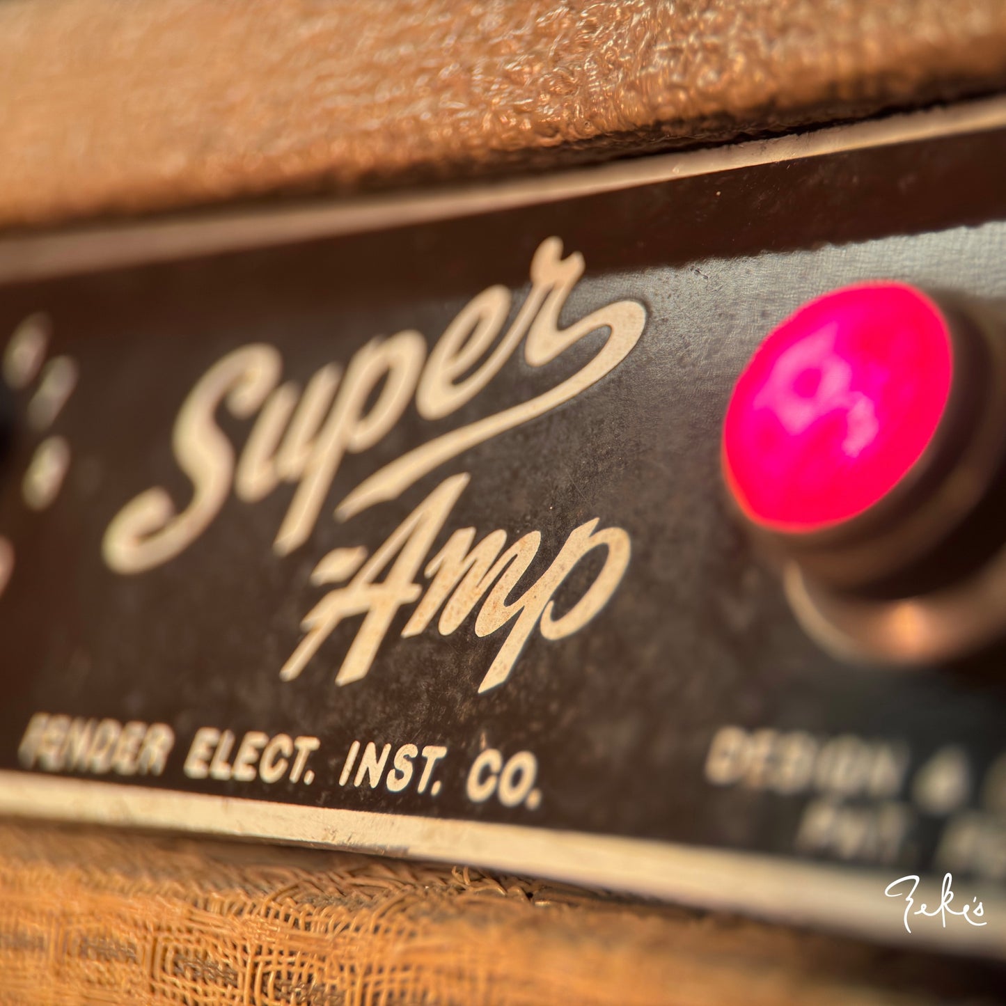 1961 Fender Super 6G4-A (original export Power/Output transformers included)