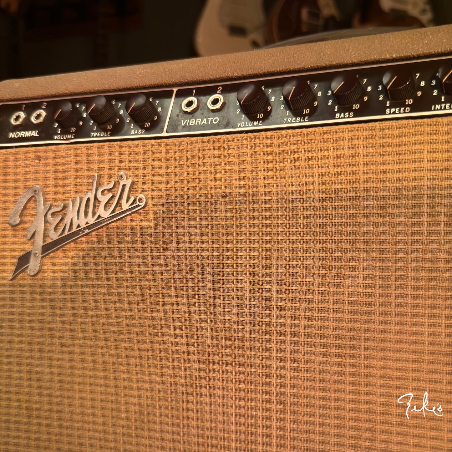 1961 Fender Super 6G4-A (original export Power/Output transformers included)