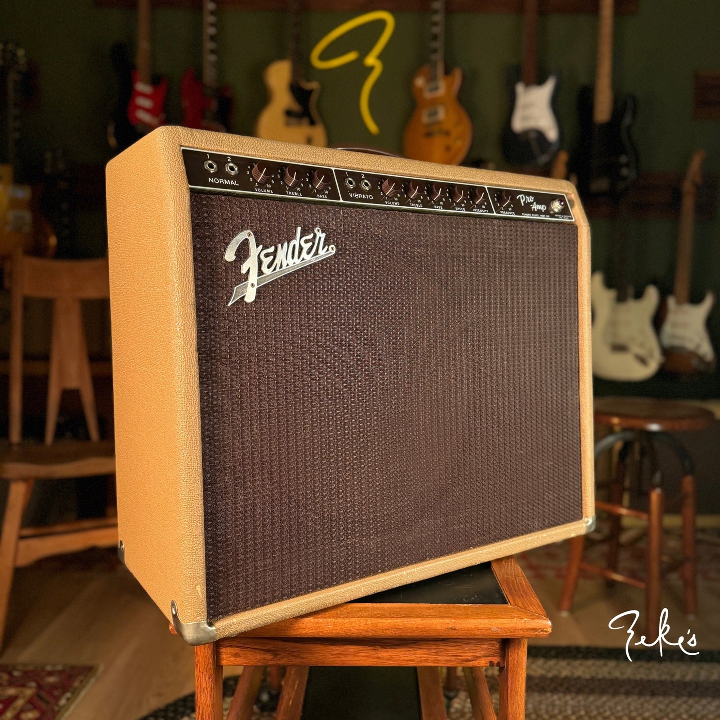 1961 Fender Pro-Amp 6G5-A Vintage Jensen P15N