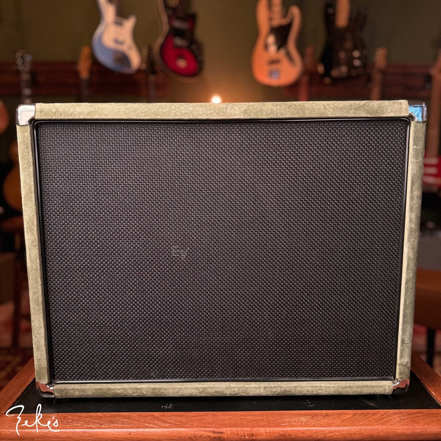 Stringdriver 1x12 EV Ported Cabinet  Green Suede