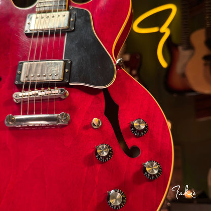 2016 Gibson Memphis '63 Block VOS ES-335 TDC Block VOS Historic Cherry