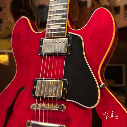 2016 Gibson Memphis '63 Block VOS ES-335 TDC Block VOS Historic Cherry