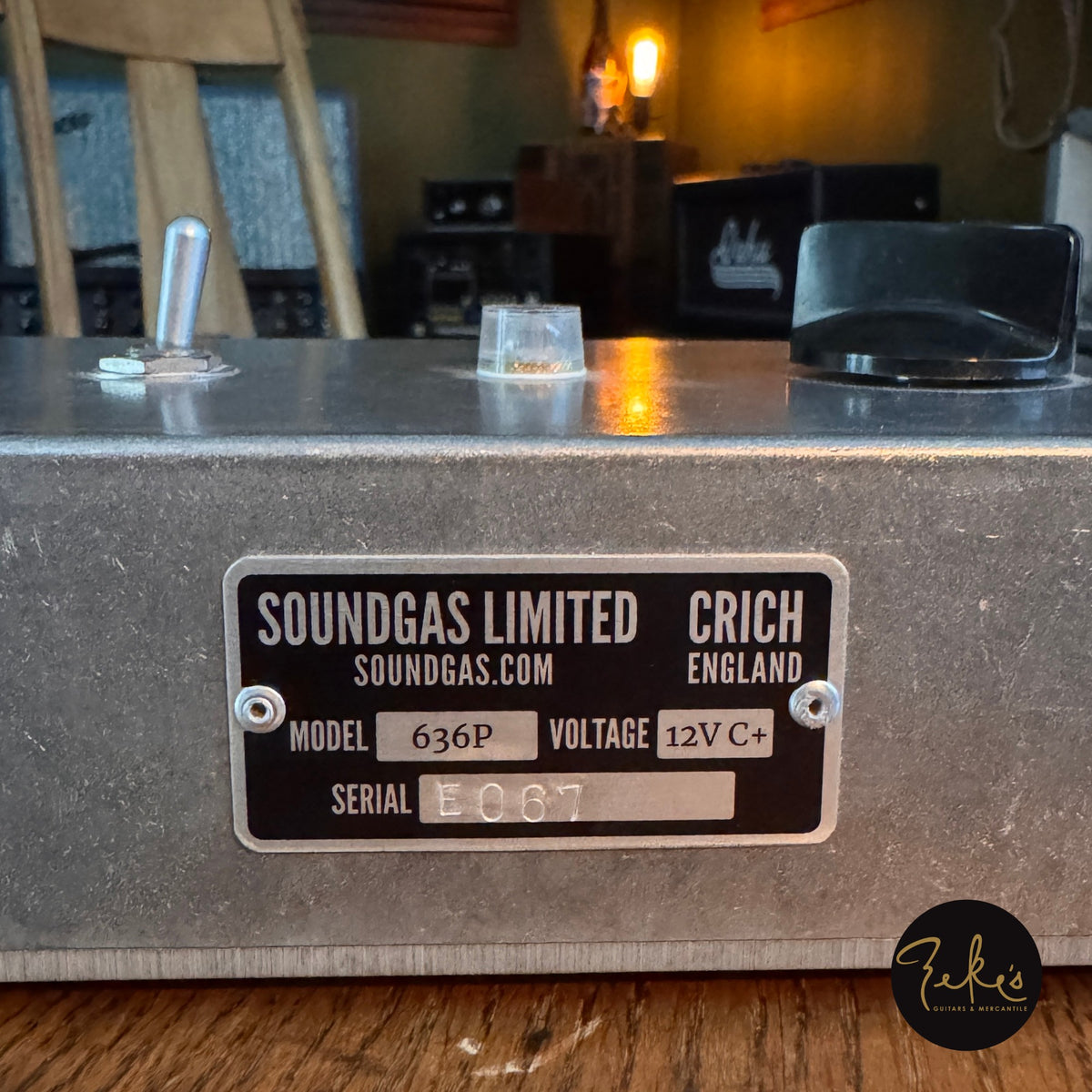 SOUNDGAS LIMITED 636P Preamp Pedal
