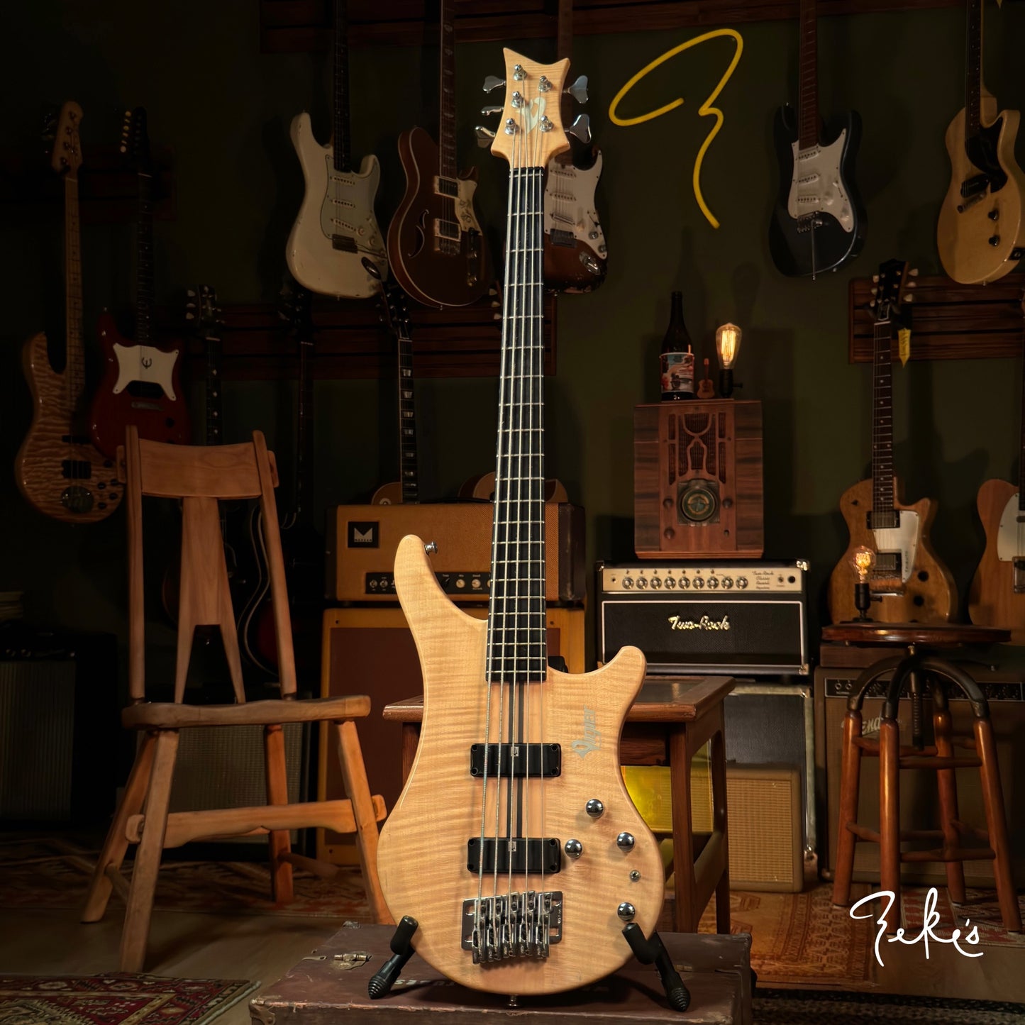 2000 Vigier Arpege Series IV 5-String Bass