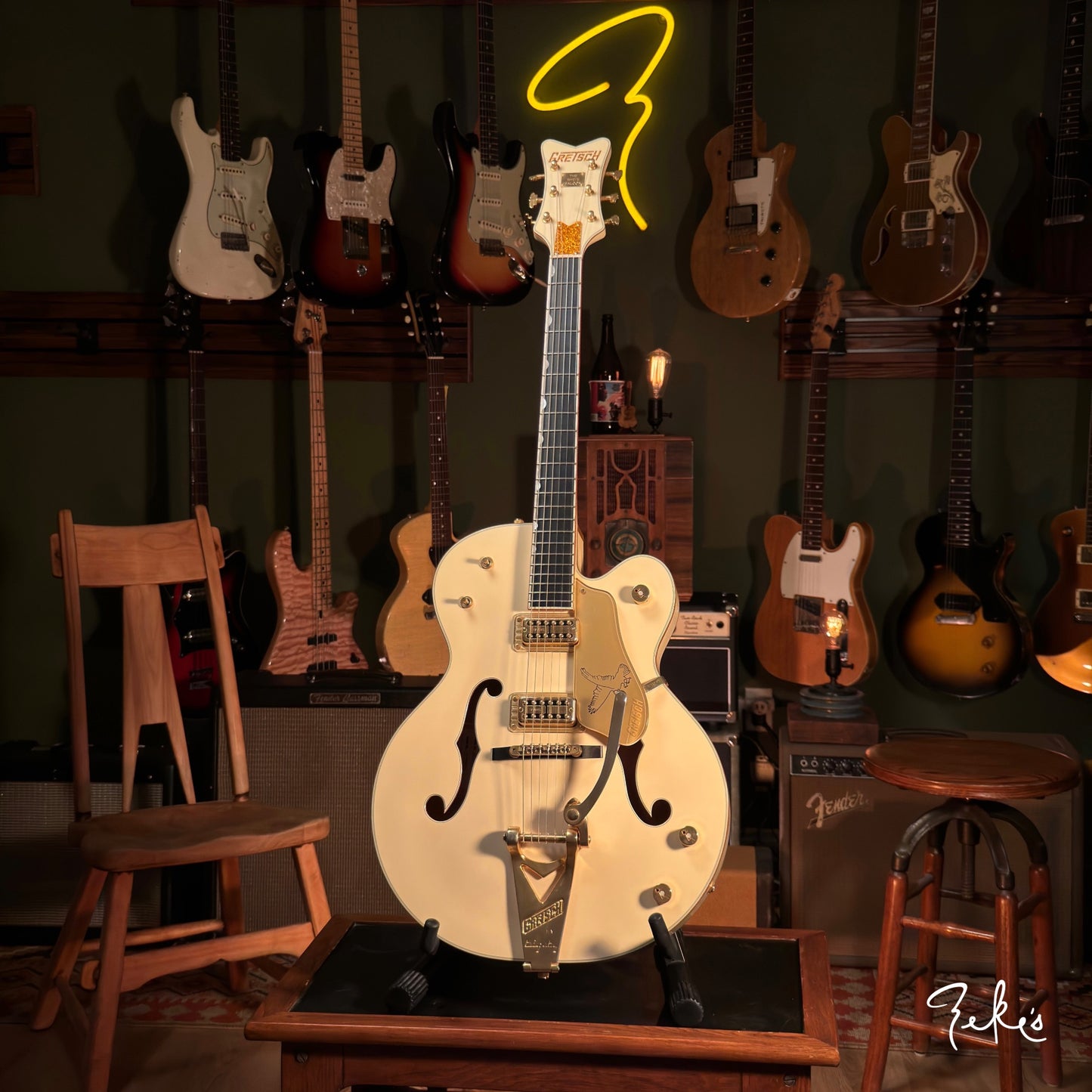 2014 Gretsch 6136T-LTV White Falcon