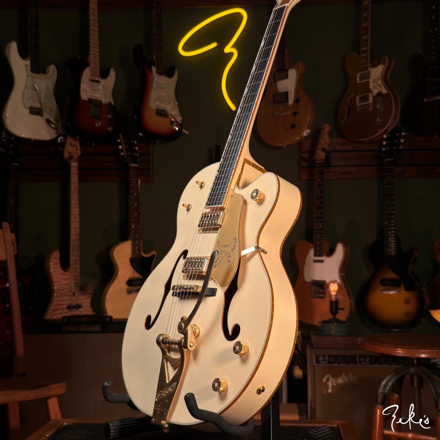 2014 Gretsch 6136T-LTV White Falcon